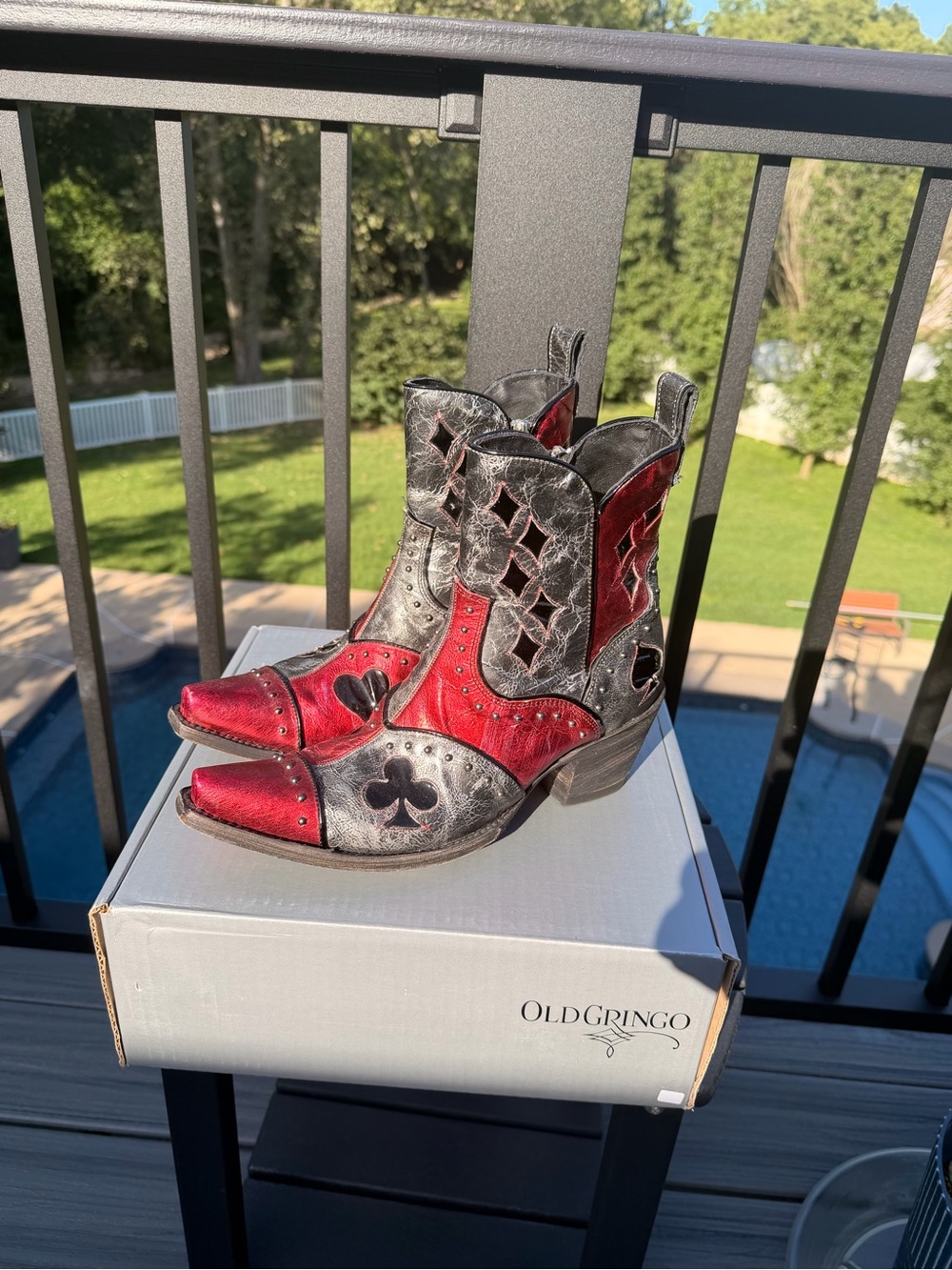 Old Gringo Quinn Boots ♠️♥️♠️ - Picture 2 of 8